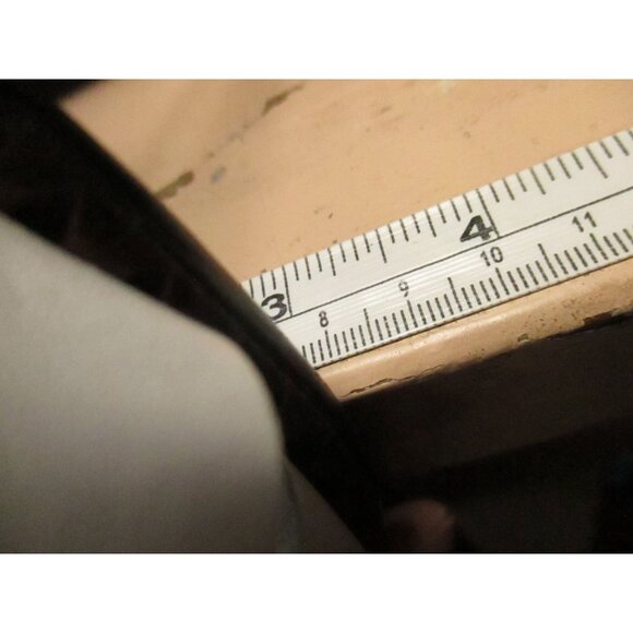 sz 5 Vintage Womens Italian White Leather Strappy Sandals With Buckle & Low Heel - Picture 11 of 13